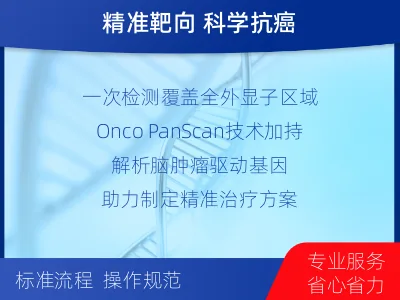 漳平-全外显子基因检测-脑肿瘤-适用人群