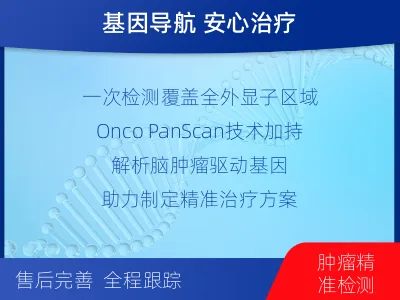 屏南-全外显子基因检测-脑肿瘤-检测流程