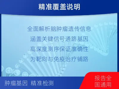 大余-全外显子基因检测-脑肿瘤-报告解读