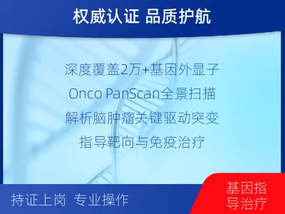 荣成-全外显子基因检测-脑肿瘤-报告解读