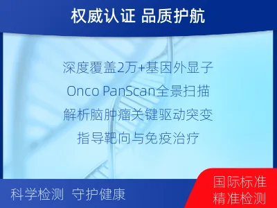 日照-全外显子基因检测-脑肿瘤-适用人群