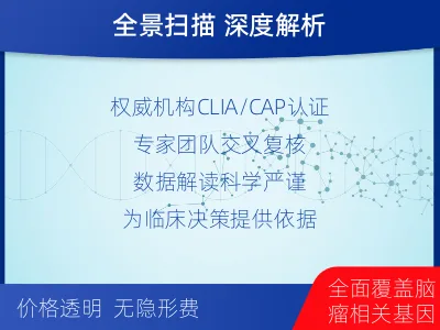 洞口-全外显子基因检测-脑肿瘤-适用人群