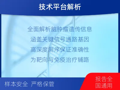 南澳-全外显子基因检测-脑肿瘤-检测流程