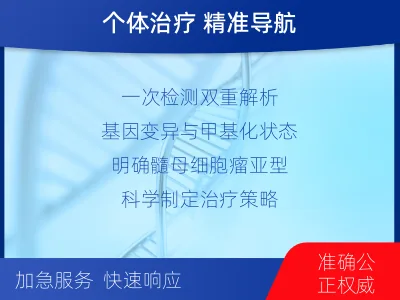 简阳-髓母细胞瘤基因及甲基化分型-检测流程