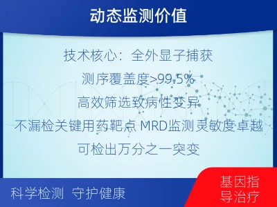 青浦-全外显子基因检测次MRD-适用人群