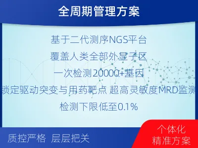 清江浦-全外显子基因检测次MRD-适用人群