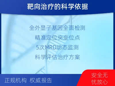 平和-全外显子基因检测次MRD-适用人群