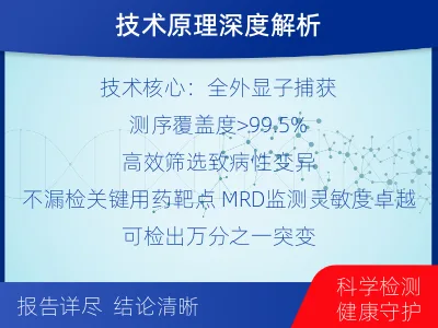 赣州-全外显子基因检测次MRD-检测流程