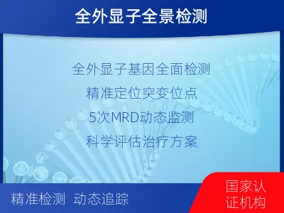 历下-全外显子基因检测次MRD-适用人群