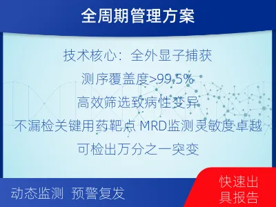 钢城-全外显子基因检测次MRD-报告解读