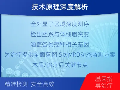 商丘-全外显子基因检测次MRD-检测介绍