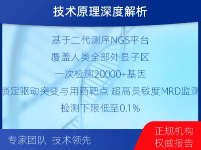 九龙坡-全外显子基因检测次MRD-适用人群