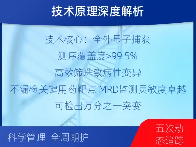 铜梁-全外显子基因检测次MRD-检测介绍