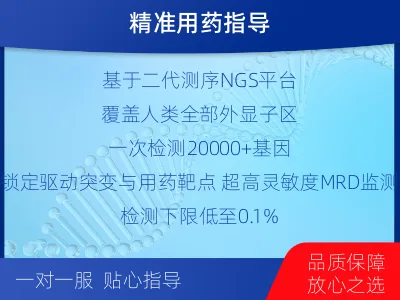 铜梁-全外显子基因检测次MRD-检测流程