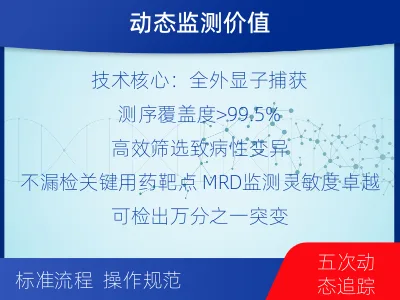 武侯-全外显子基因检测次MRD-检测流程