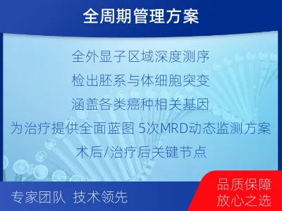 青白江-全外显子基因检测次MRD-检测流程