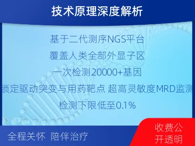 合水-全外显子基因检测次MRD-检测介绍