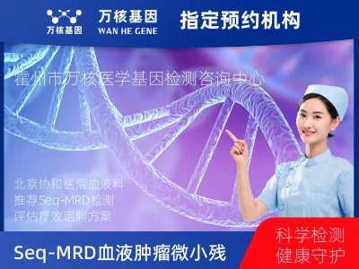 临汾市霍州市Seq-MRD血液肿瘤微小残留检测-治疗后
