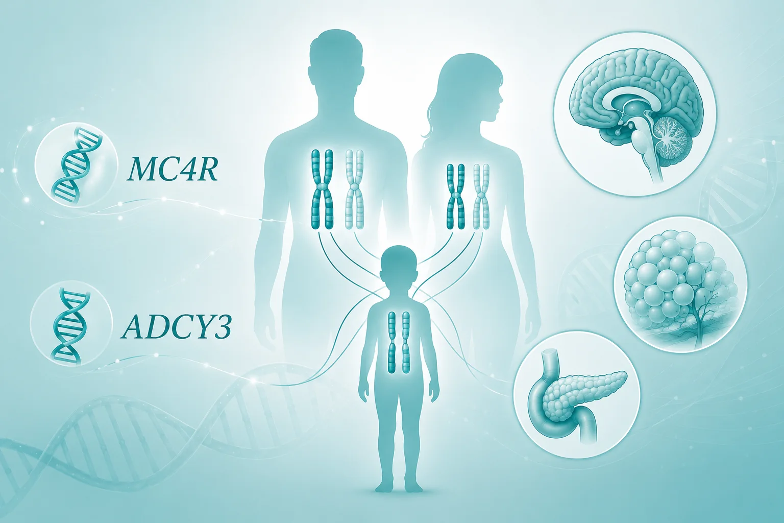 肥胖 - 染色体遗传模式