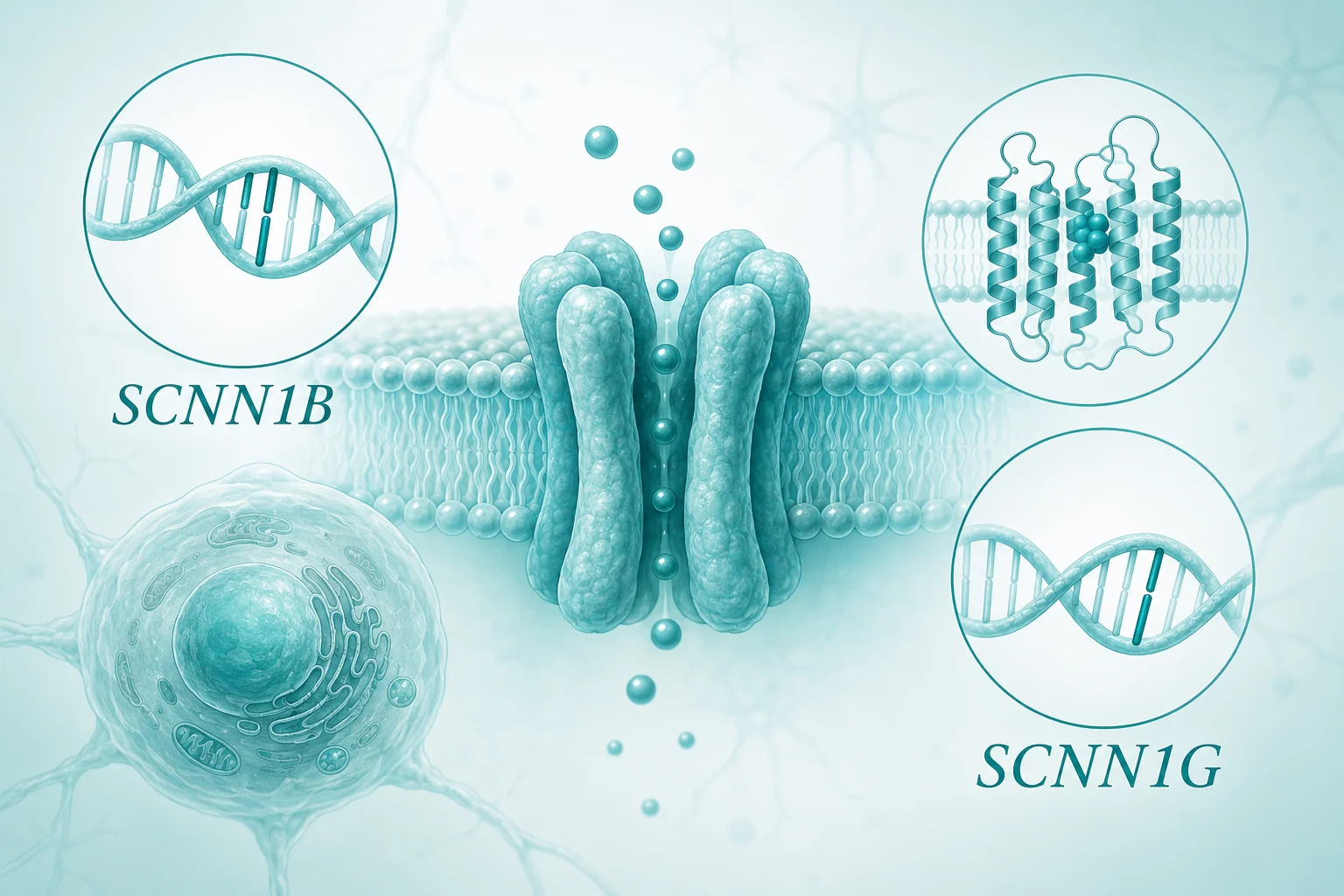 Liddle 综合征 - nephron illustration