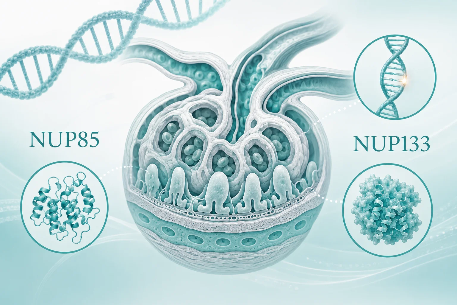 Nephrotic 综合征 - kidney structure diagram