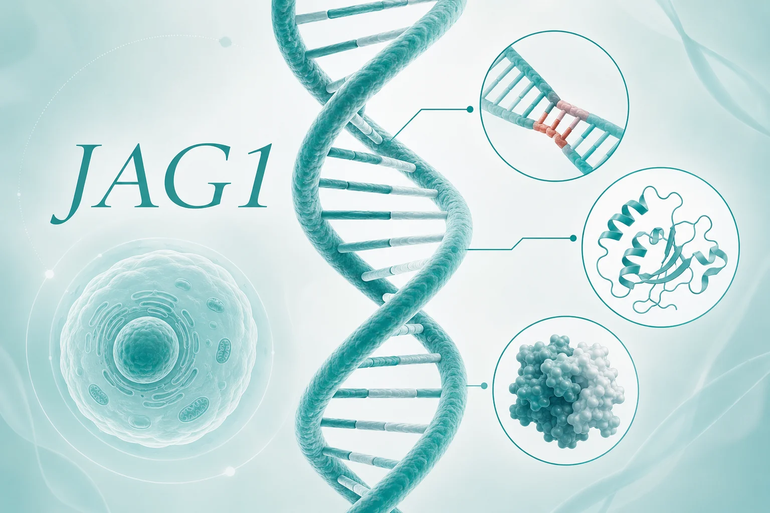 Alagille 综合征1 型 - DNA双螺旋结构