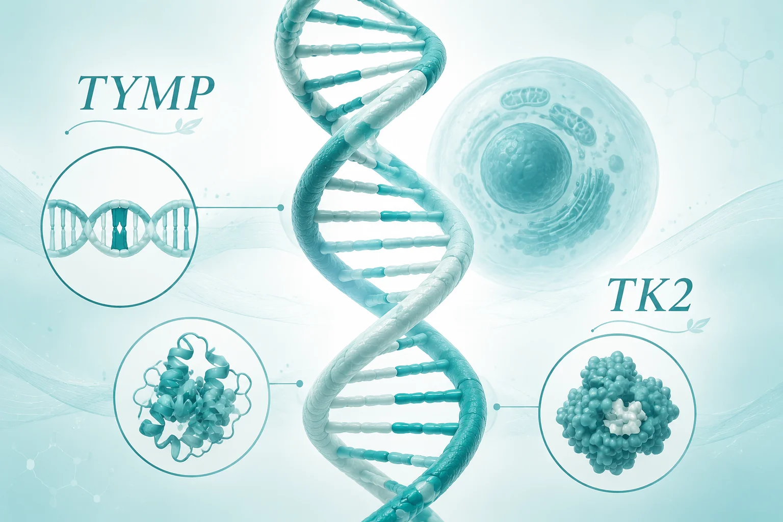 线粒体DNA 缺失综合征 - DNA双螺旋