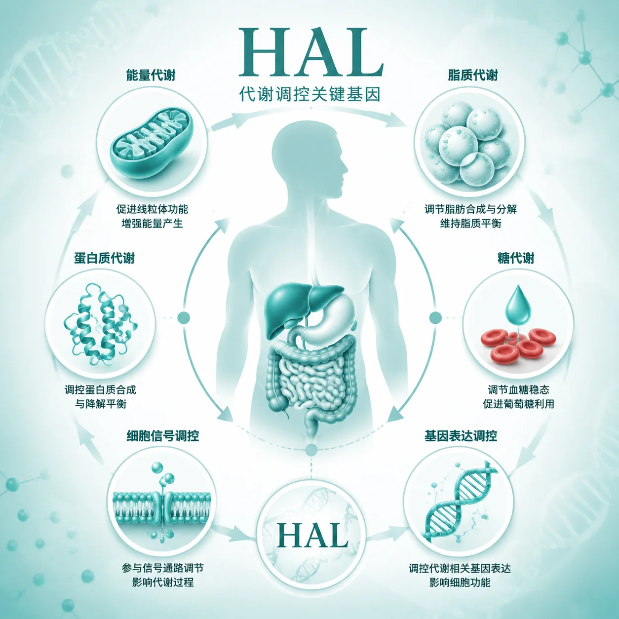 组氨酸血症 - 氨基酸代谢示意图