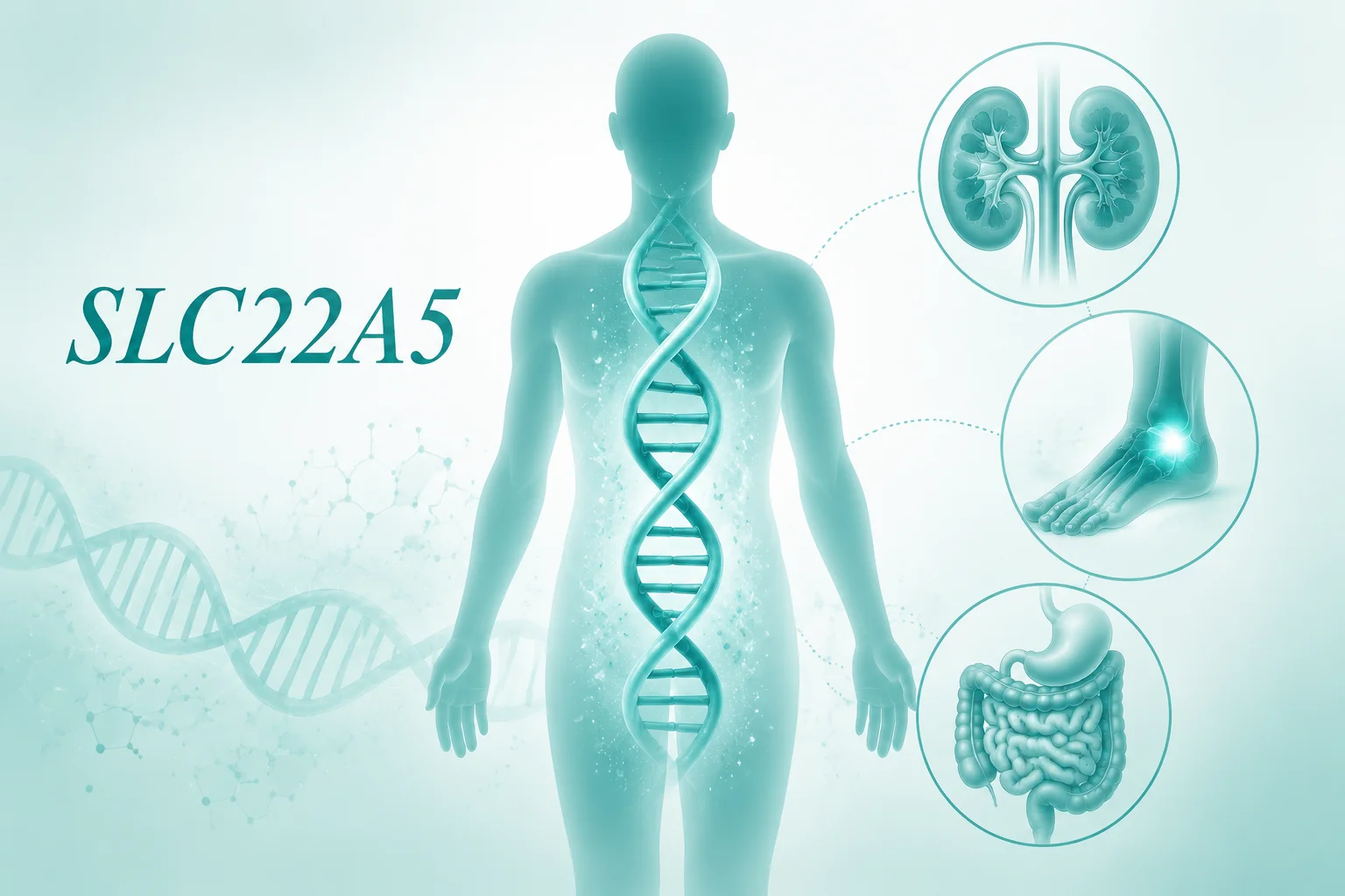 原发性肉碱缺乏症 - DNA双螺旋