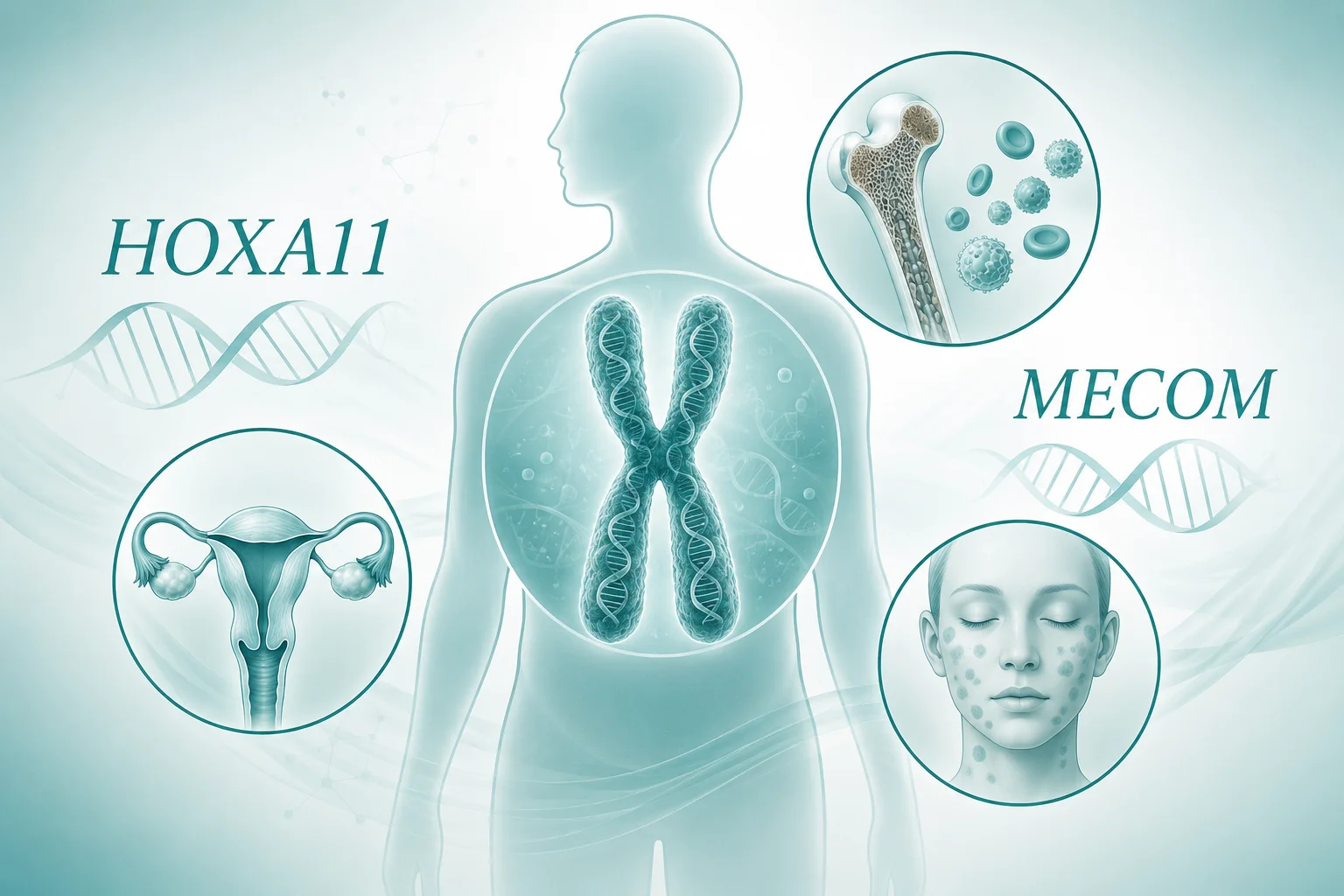 血小板减少伴烧尺骨融合 - DNA helix