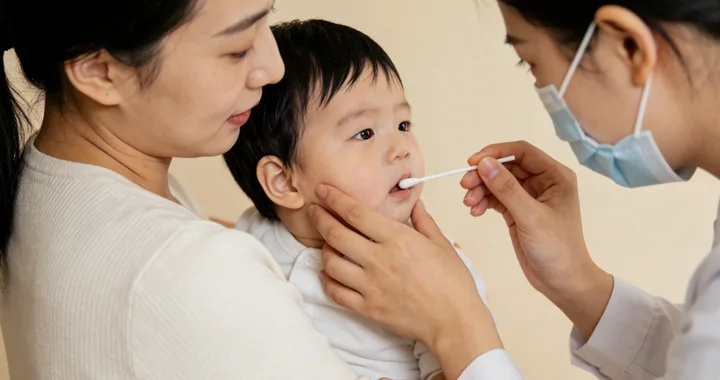 黄梅亲子鉴定采样现场