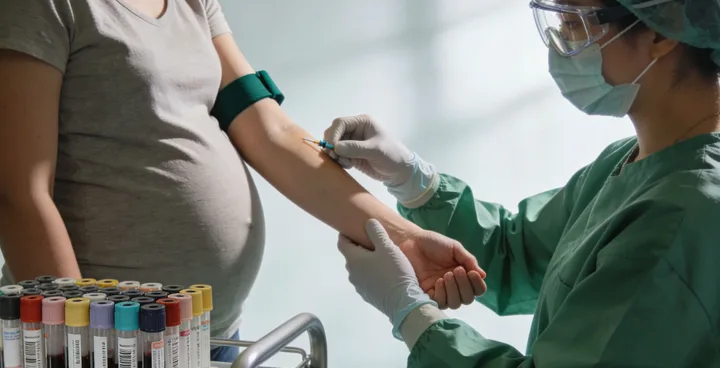 和硕孕期亲子鉴定采样过程