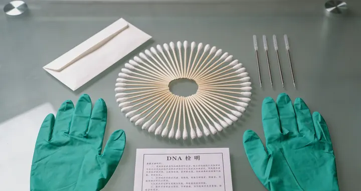 唐县亲子鉴定样本采集示意图