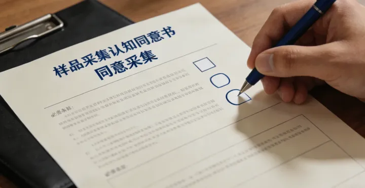 涿州司法亲子鉴定采样现场示意图