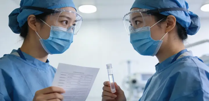 栾城亲子鉴定采样现场