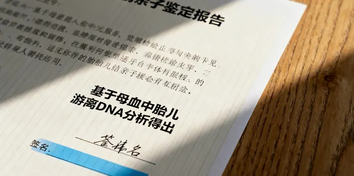 柳州亲子鉴定报告样本