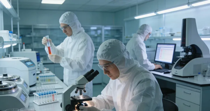 DNA实验室检测分析过程