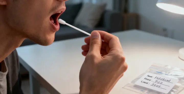 邵武亲子鉴定采样现场