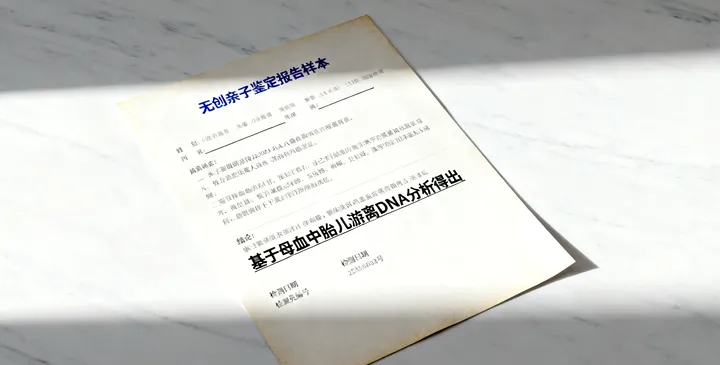 泽州亲子鉴定报告样本 泽州亲子鉴定报告样本