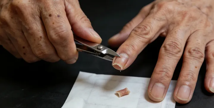 五河亲子鉴定采样示意图 五河亲子鉴定采样示意图