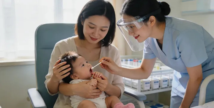 井陉矿亲子鉴定采样过程 井陉矿亲子鉴定采样过程