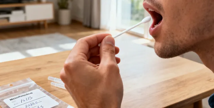 饶平DNA采样过程 饶平DNA采样过程