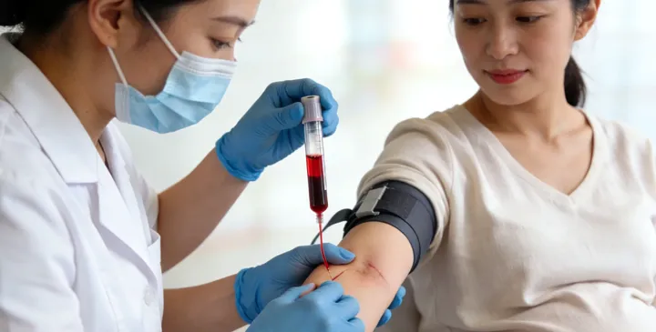 墨竹工卡亲子鉴定采样现场 墨竹工卡亲子鉴定采样现场