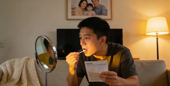 博乐亲子鉴定样本采集示意图 博乐亲子鉴定样本采集示意图