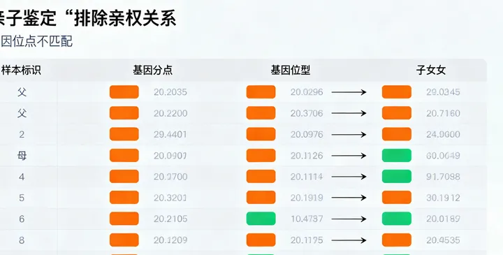 汶上司法亲子鉴定报告样本 汶上司法亲子鉴定报告样本